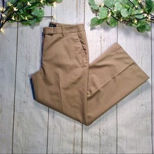 Talbots Tan Wool Blend Heritage Fit Pants